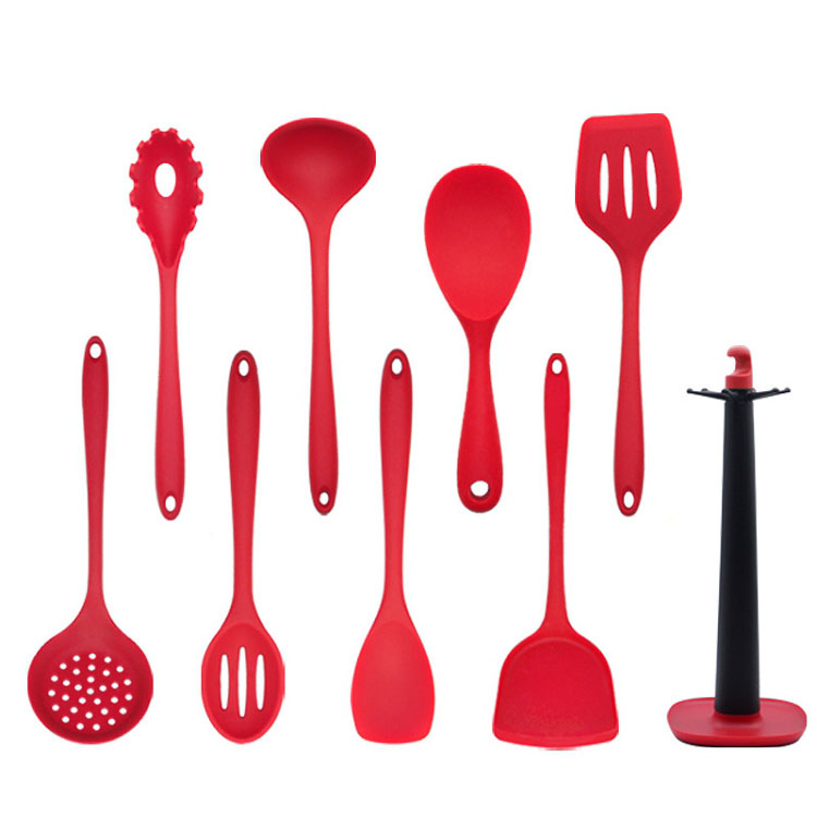 New silicone kitchen utensils and appliances 11 sets with kitchen have received iron non-stick frying-pans suitable shovel spoon